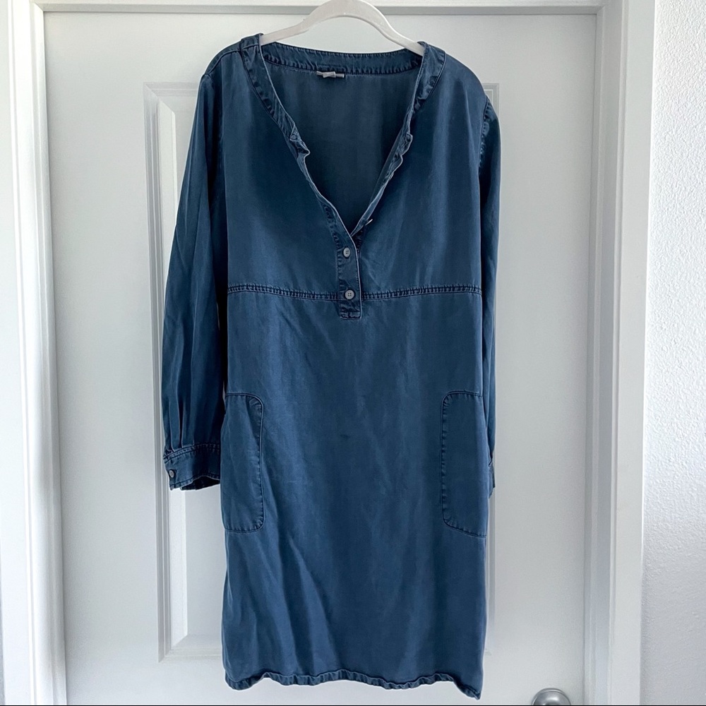 J. Jill Chambray Shift Dress